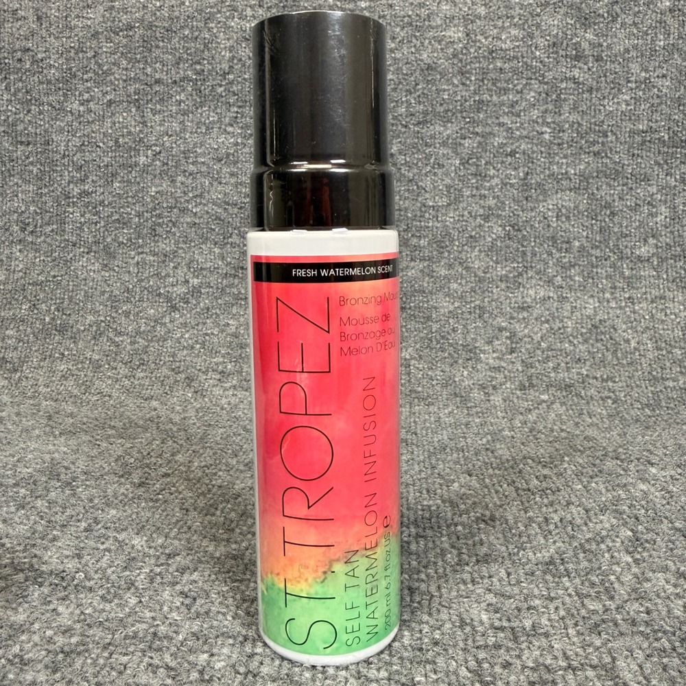 St Tropez Self Tan Watermelon Infusion Bronzing Mousse 6.7oz 200ml Vegan New